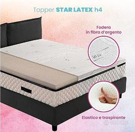 TOPPER 120x200 IN LATTICE ANALLERGICO