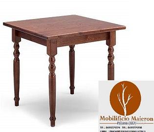 Tavolo Ristorante Bar Pizzeria cod807/80