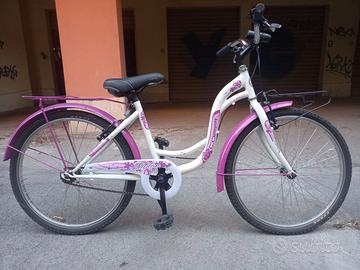 BICICLETTA RAGAZZA 1 VELOCITA' - FAUSTO COPPI -24"
