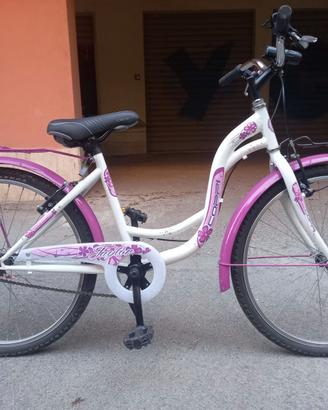 BICICLETTA RAGAZZA 1 VELOCITA' - FAUSTO COPPI -24"
