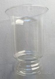 Vaso vetro trasparente