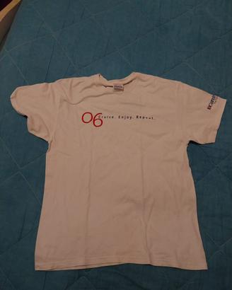 Maglietta Bianca Carmine Hanes