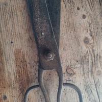 forbici antiche in ferro