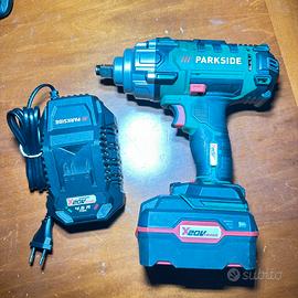 Avvitatore ad impulsia batteria Parkside nuovo