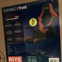 Sedia Gaming Trust GTX RIYE nuova ancora sigillata