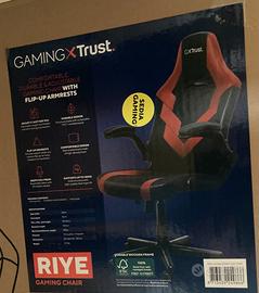 Sedia Gaming Trust GTX RIYE nuova ancora sigillata