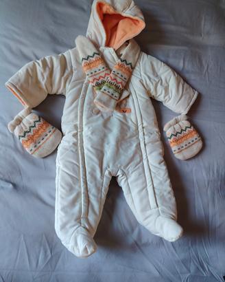 tuta imbottita neonato 