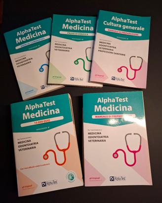Kit Completo Alpha Test Medicina, Odontoiatria