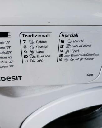 Lavatrice Indesit 6Kg