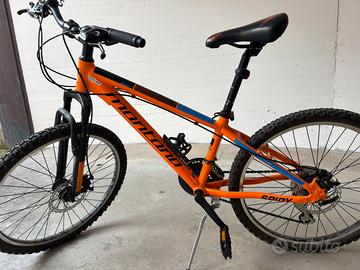 Mountain bike arancione MONTANA ruota da 24