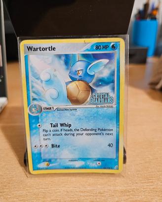 Wartortle Holo 43/100 EX Crystal Guardians Stamped