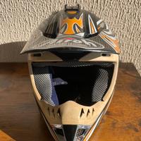 Casco motocross taglia S