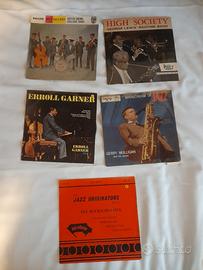 5 dischi in vinile 45 giri musica Jezz 