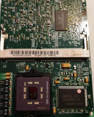 Scheda Processore CPU Apple PowerBook G3 400 Pismo