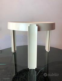 Vintage Plastic Coffee Table DAL VERA  70s  Ivory