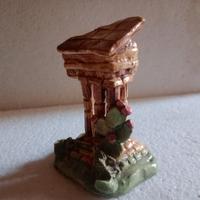 Souvenir del tempio di Agrigento alto 12 cm 