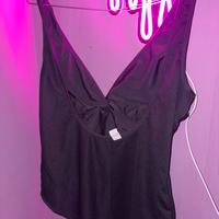 Costume nero intero taglia 54-56