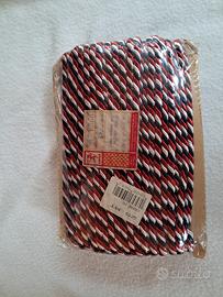 cordoncino ritorto a tre colori mm 5