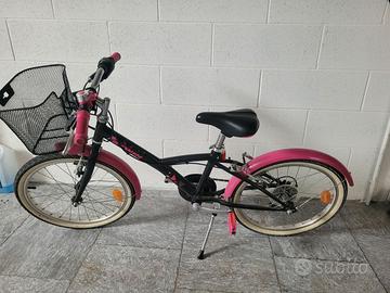 Bicicletta bambina 6-9 anni Btwin ruota 20''