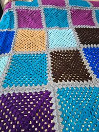 Coperta crochet  nuova 