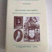 Alla ricerc dell’ordine Italo Birocchi