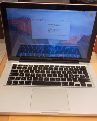 MACBOOK 13  MAC OS EL CAPITAN