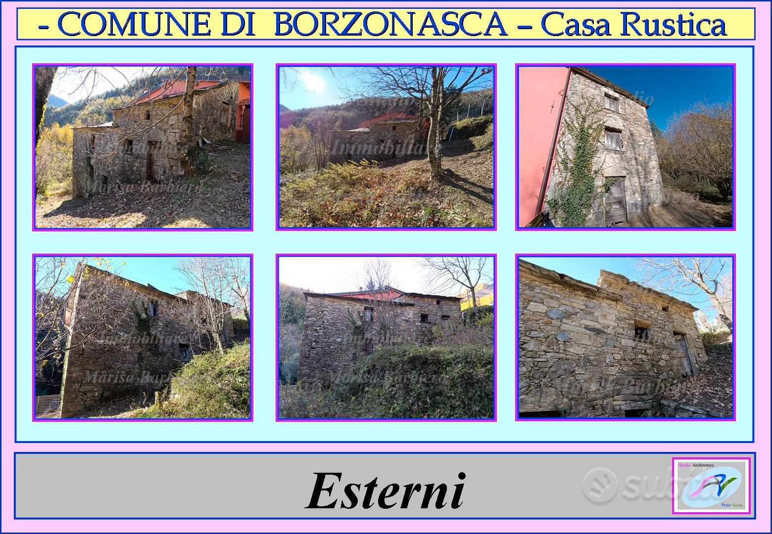 Borzonasca: Casa rustica su tre piani - terreno - View 4