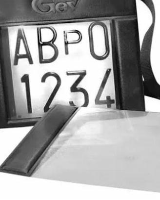 Targa per tutti i veicoli 