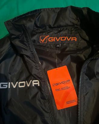 Givova giacca per vento e pioggia nuova