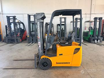 CARRELLO ELEVATORE MULETTO ELETTRICO 220 V JUNGHEI