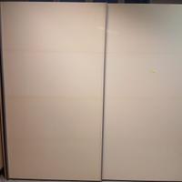 Armadio scorrevole bianco