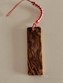 Segnalibro Giapponese in Bambù - TempioTenryū-ji