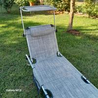 2 sdraie mare/giardino