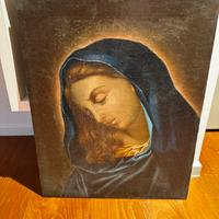 Madonna in preghiera dipinto