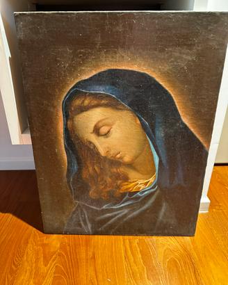 Madonna in preghiera dipinto