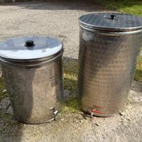 Contenitori Acciao Inox per Vino/Olio