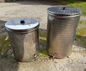 Contenitori Acciao Inox per Vino/Olio