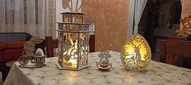 🌸 La magia della Pasqua prende forma nel legno