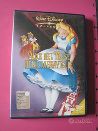 Dvd walt disney alice nel paese delle meraviglie