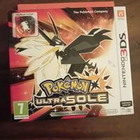 Pokemon Ultra Sole Limited con Steelbook e manuali