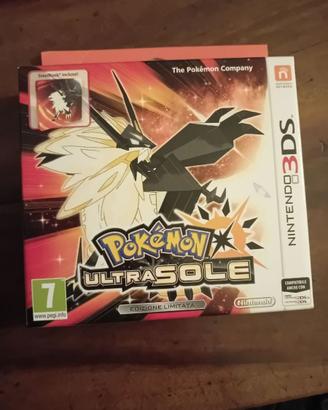 Pokemon Ultra Sole Limited con Steelbook e manuali