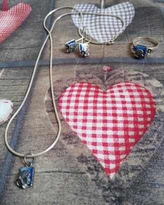 Collane, bracciali, orecchini e anelli