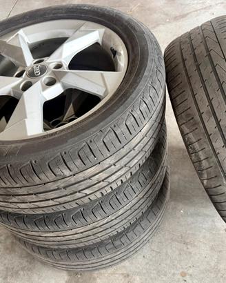 Cerchi in lega da 19 originali audi/vw con gomme