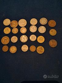 Varie monete del mondo arabo