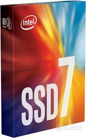 SSD NVMe Intel 760p 256GB M.2 PCIe 3.0 x4 Nuovo