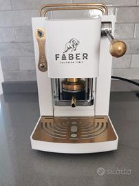 Macchina caffè Faber Pro Mini Deluxe Pure White Ot