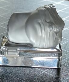 Scultura IGOR MITORAJ  "volto di donna bendata"