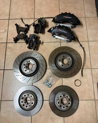 Impianto frenante maggiorato per gruppo Vag