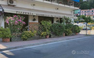 Ristorante-pizzeria con forno a legna e dehors