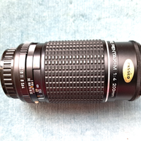 PENTAX M SMC 200 mm f 1:4 + TAPPI e BAULETTO